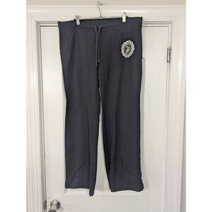 Polo Jeans Co. Ralph Lauren Vintage‎ Y2K sweatpants women's large black Flare